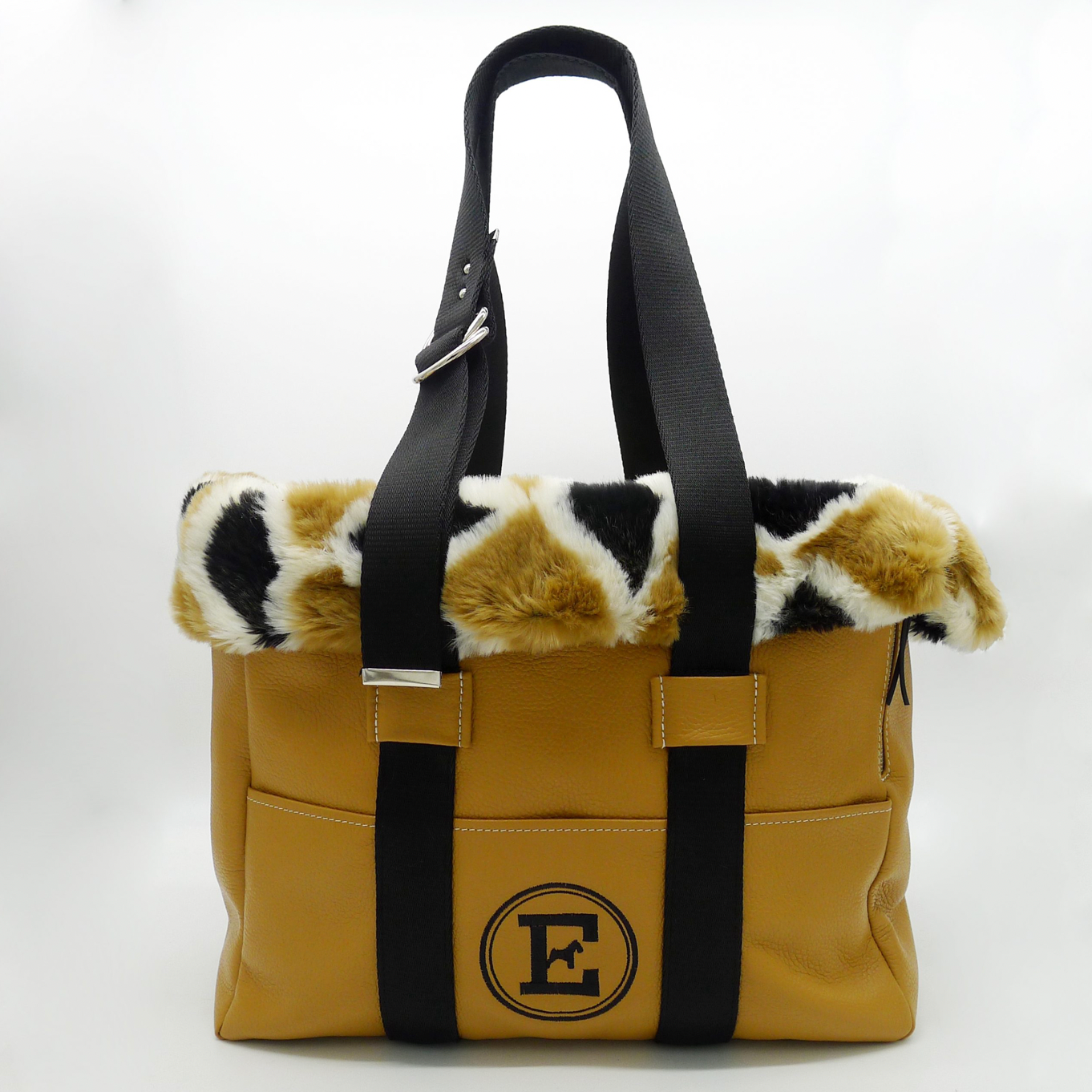 LEATHER BAG&FUR
