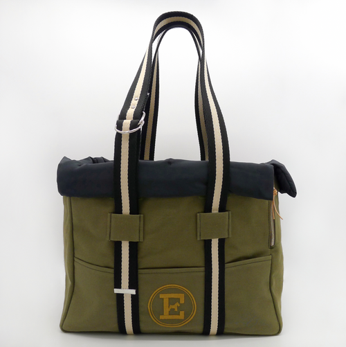 GREEN BAG AND BLACK