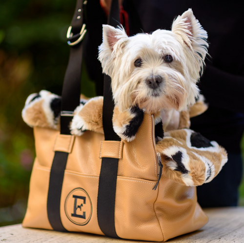 LEATHER BAG&FUR