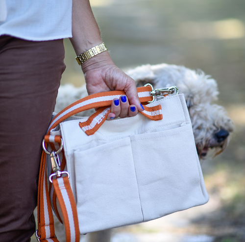 CANVAS-WALKING BAG