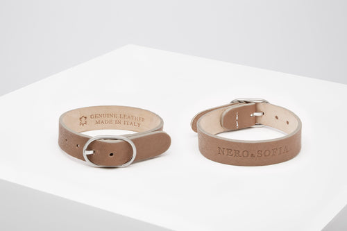 Nero & Sofia Taupe Abbracci Collection Bracelet - Nero & Sofia
