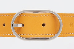 Nero & Sofia Yellow Sun Abbracci Collection Dog Collar - Nero & Sofia