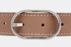 Nero & Sofia Taupe Abbracci Collection Dog Collar - Nero & Sofia