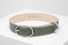 Nero & Sofia Stormy Sea Abbracci Collection Dog Collar - Nero & Sofia