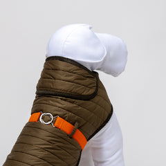 GREEN - ORANGE & QUILT RAIN