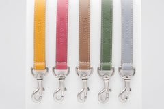 Nero & Sofia Taupe Abbracci Collection Dog Leash - Nero & Sofia