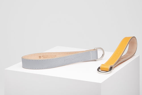 Nero & Sofia Yellow Sun Abbracci Collection Dog Leash - Nero & Sofia