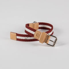BORDEAUX & CREAM-TAPE SMALL