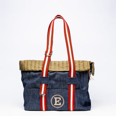 DENIM & MILITARY BAG DOG CARRIER