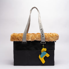 LEATHER-CHARMS DOG CARRIER