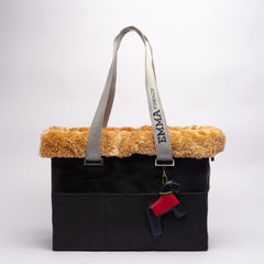 LEATHER-CHARMS DOG CARRIER