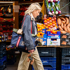 DENIM & MILITARY BAG DOG CARRIER