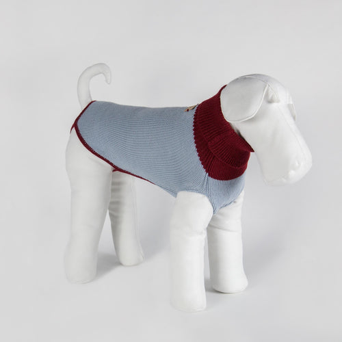 POWDER BLUE STITCH-ALPACA