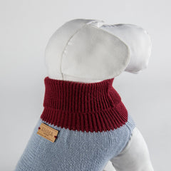 POWDER BLUE STITCH-ALPACA
